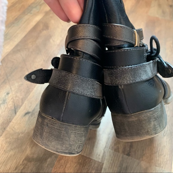 Maurices strappy black tall boots - Picture 11 of 11